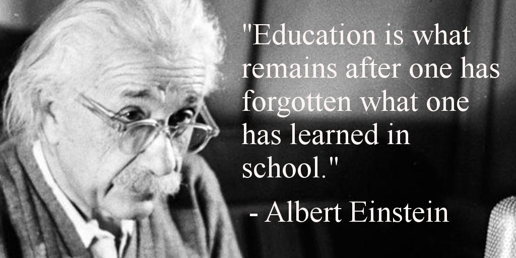 Einstein on Education